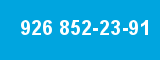 926 852-23-91